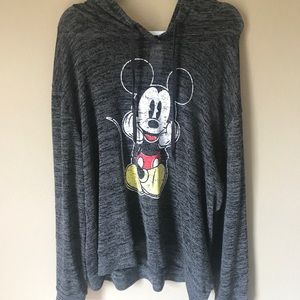 Disney Mickey lightweight hooded pullover